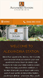 Mobile Screenshot of alexandriastationapts.com